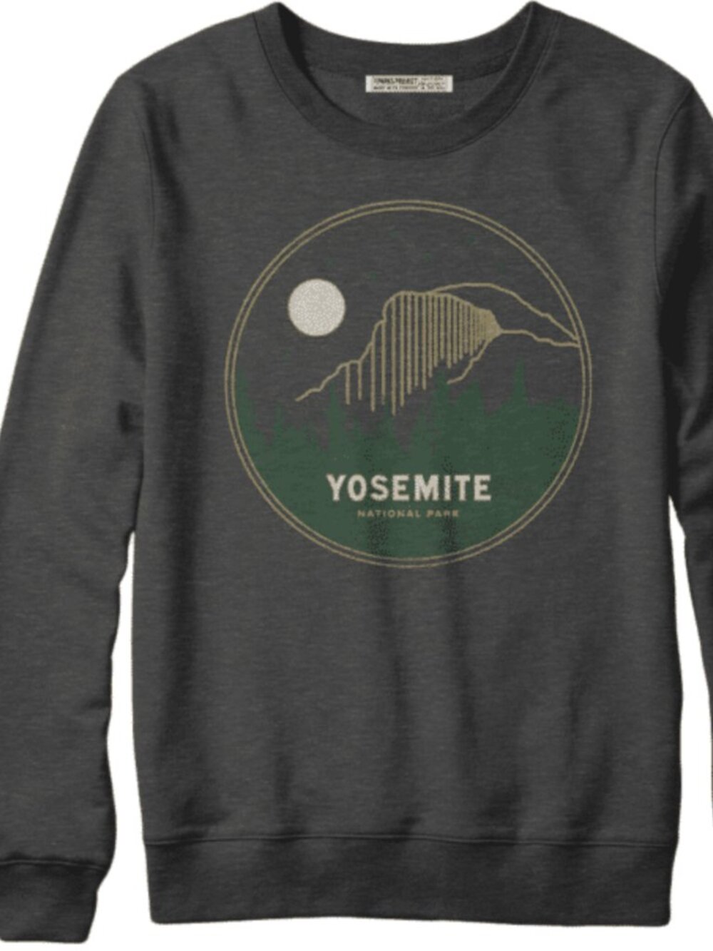 Parks Project Yosemite Mod Dome Fleece Sweats Black Heather S